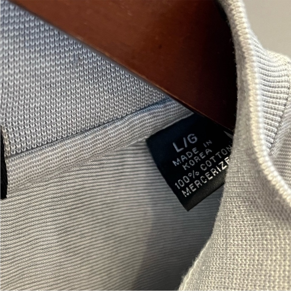 Ralph Lauren RLX Jersey Polo Shirt Carnoustie Gray quarter zip Size large - Picture 5 of 12